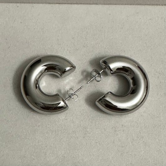 Chunky Hoop Earrings