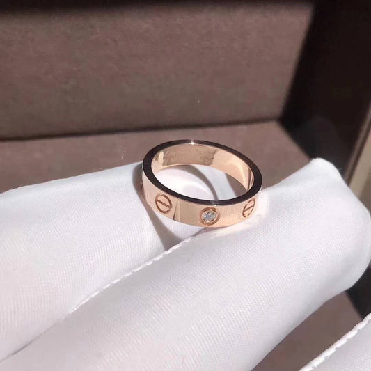 Rose Gold Love Ring